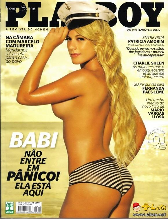Playboy Babi Rossi do Pânico na TV