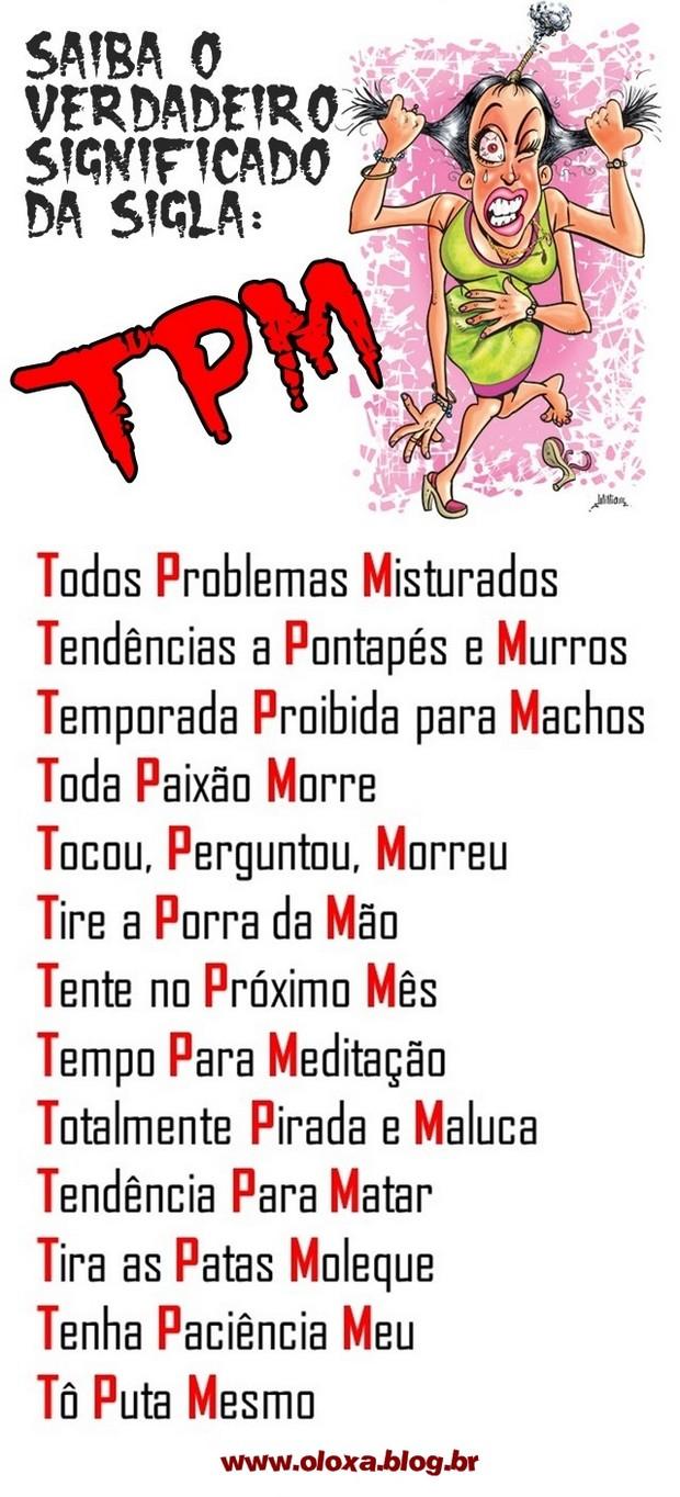 O verdadeiro significado da sigla TPM