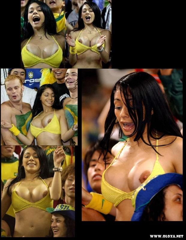 gostosa se empolga e deixa seio a mostra na torcida brasileira (16)