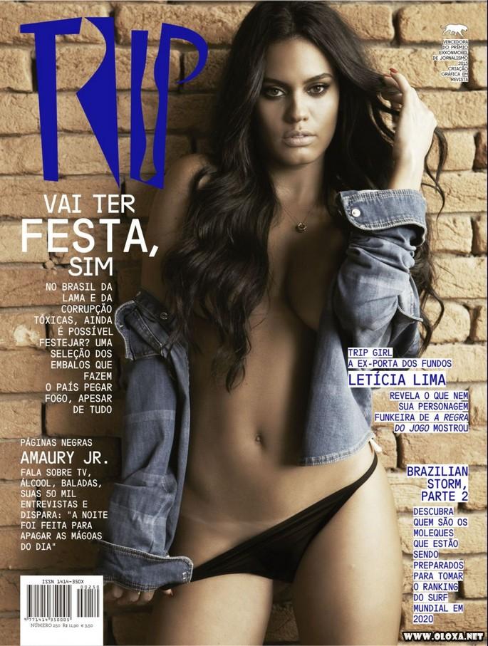 Letícia Lima nua na Trip – A atriz carioca mostra tudo em um ensaio ousado e elegante